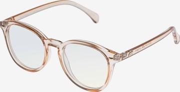 LE SPECS Zonnebril 'Bandwagon' in Beige: voorkant