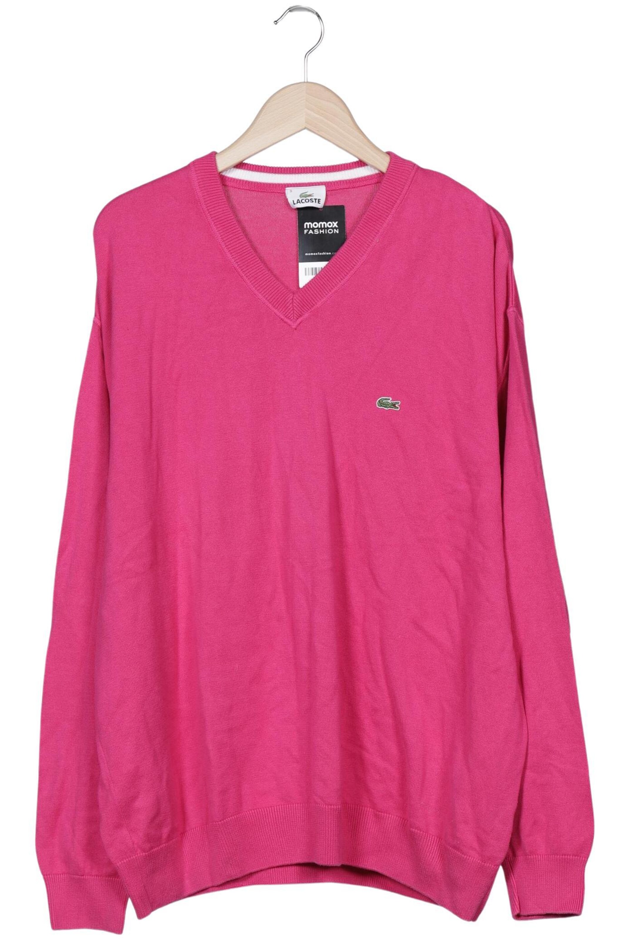LACOSTE Sweater & Cardigan in 4XL in Pink: front