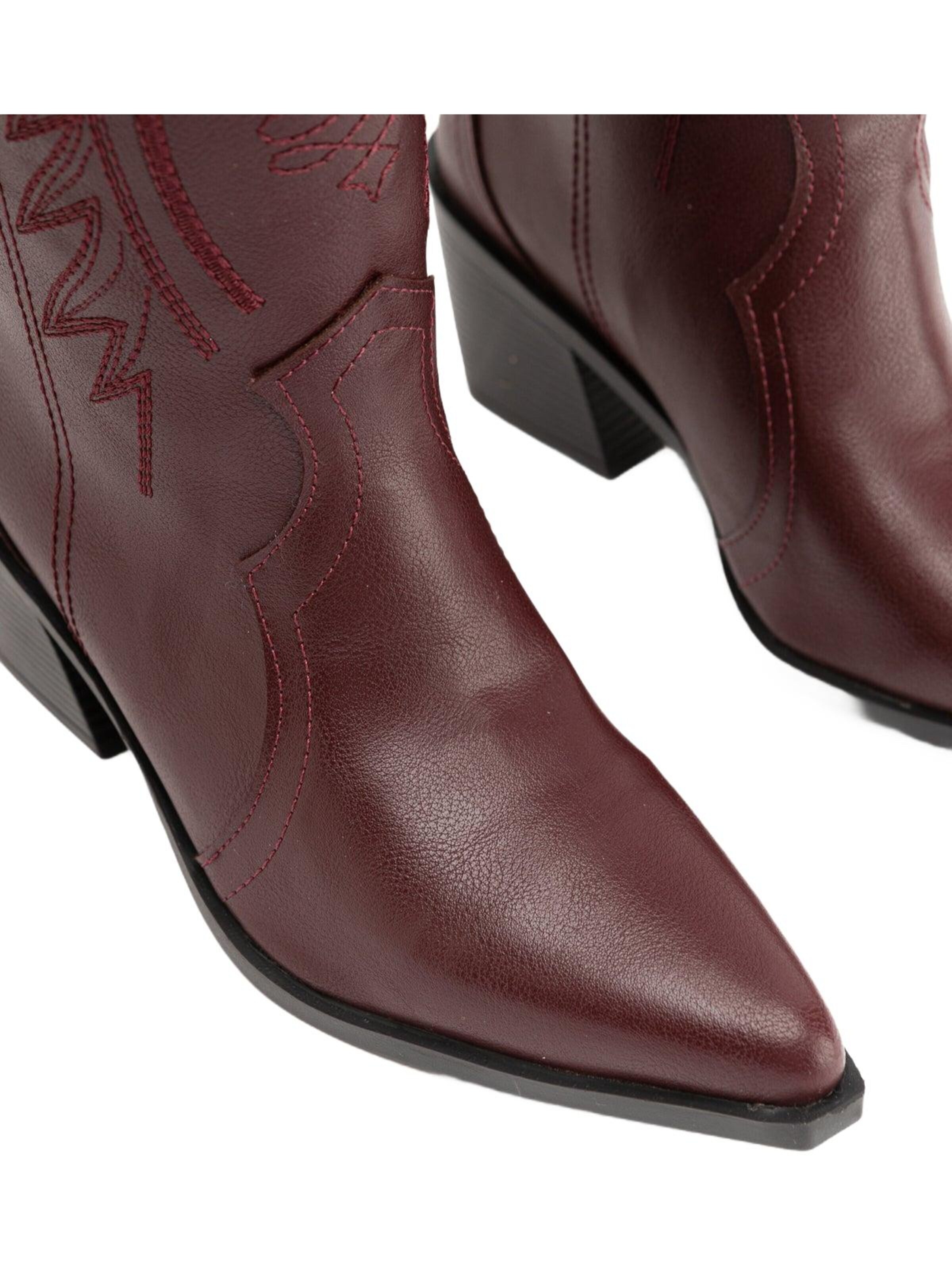 Limoya Boots 'Held' in Red