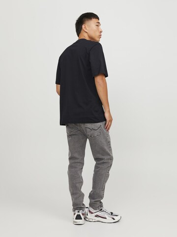 JACK & JONES Koszulka 'HAYS' w kolorze czarny