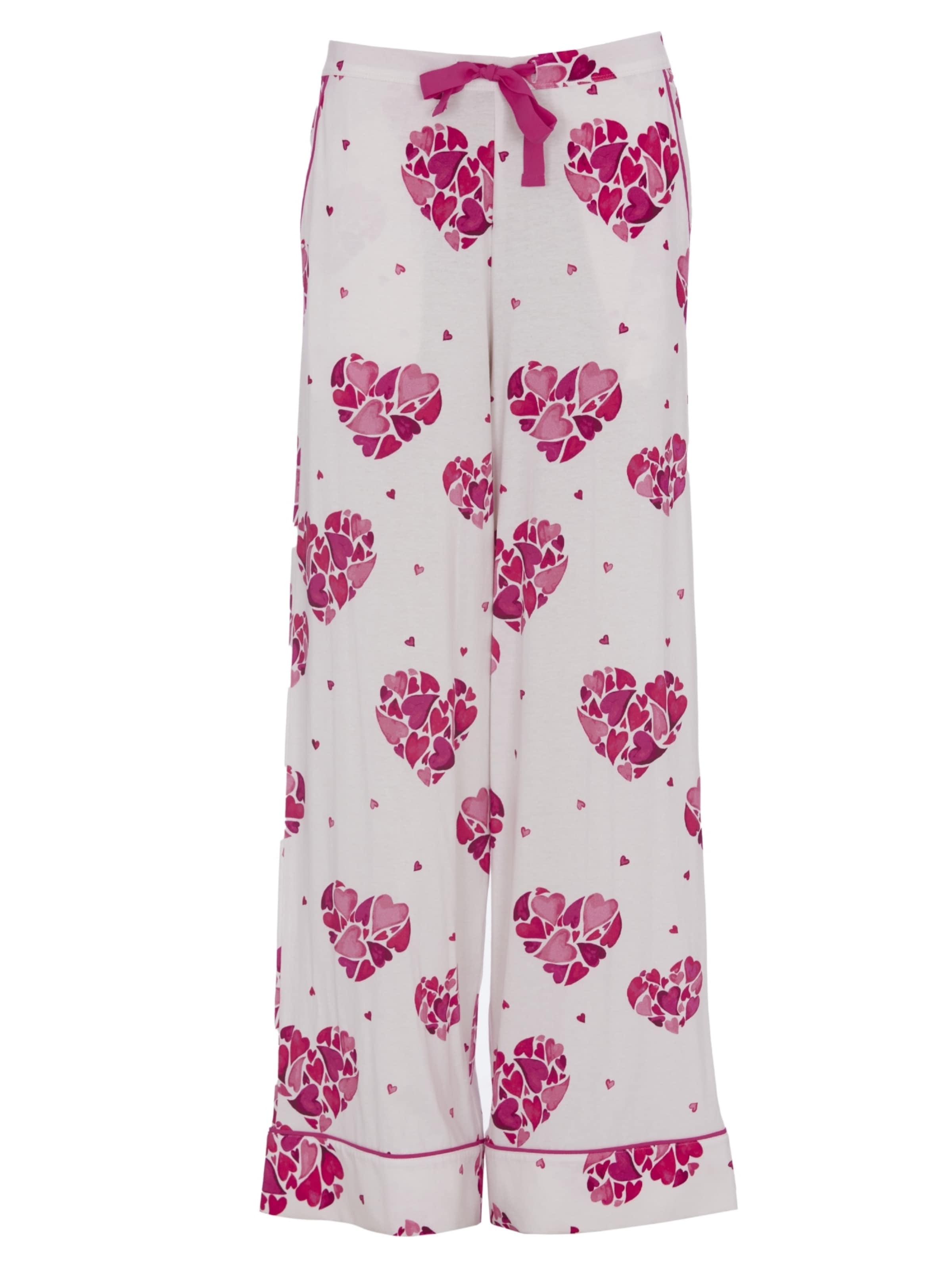 Pantalon de pyjama 'Aria' Cyberjammies en blanc : devant