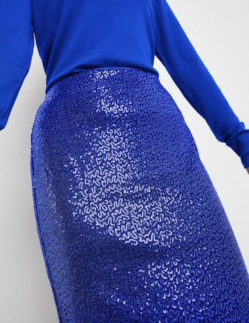 TAIFUN Spódnica w kolorze niebieski