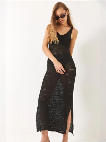 Bianco Lucci - Vestido de malha em preto