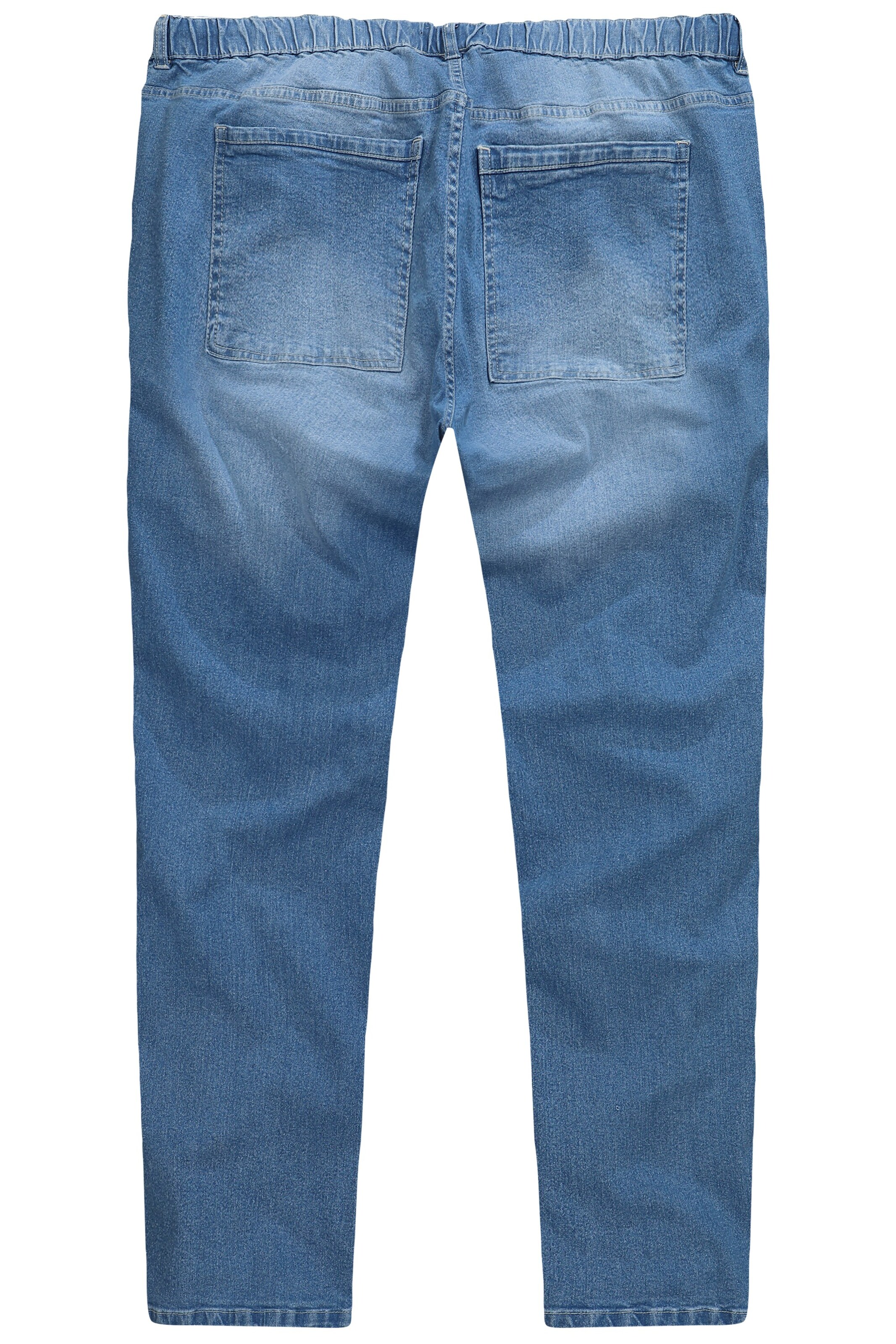 Men Plus Regular Jeans in Blauw