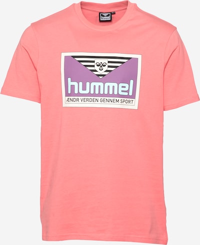 Tricou 'FRESH' hummel hive pe albastru deschis / lila / roz pal / negru / alb, Vizualizare produs