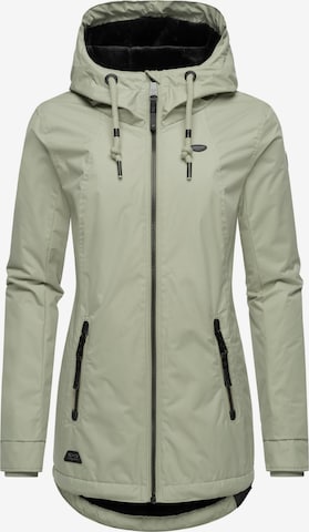 žalia Ragwear Žieminė striukė 'Zuzka': priekis