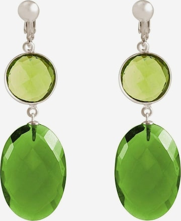 Gemshine Earrings in Silver: front