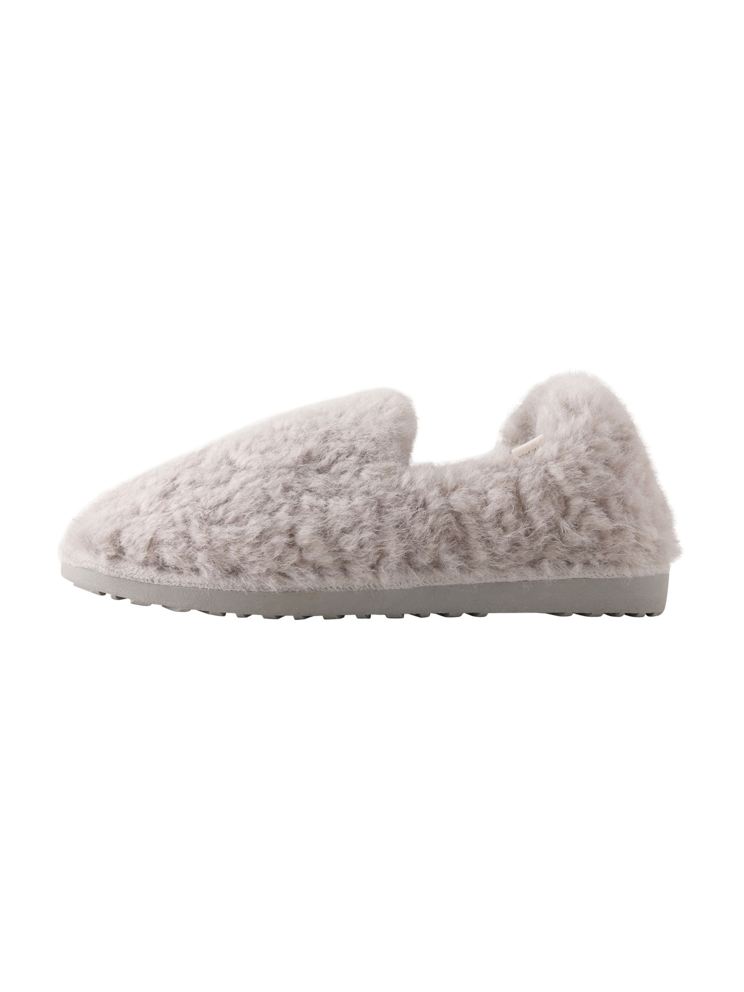 Pantoufle Next en gris : devant