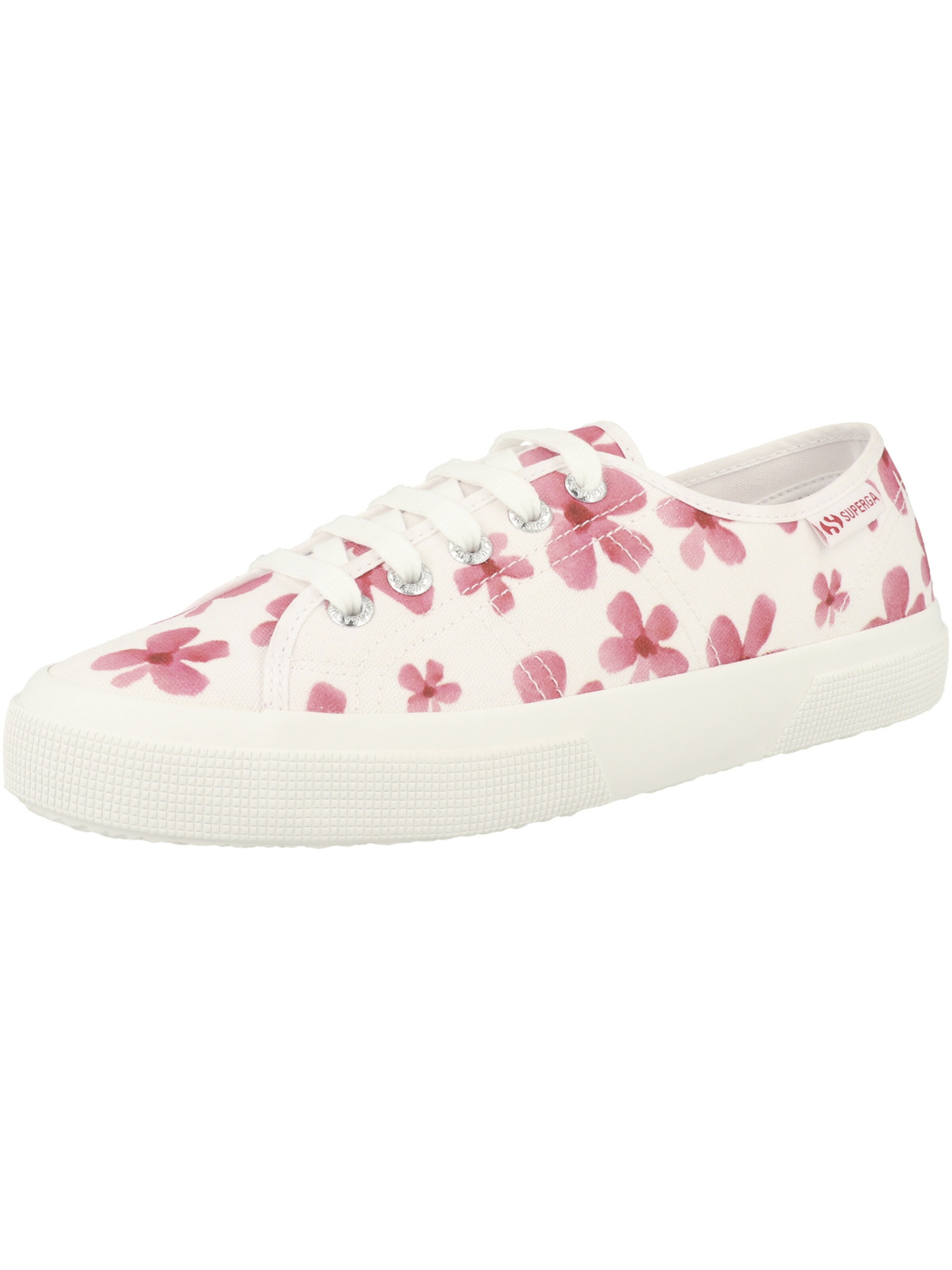 SUPERGA - Zapatillas deportivas bajas en blanco: frente