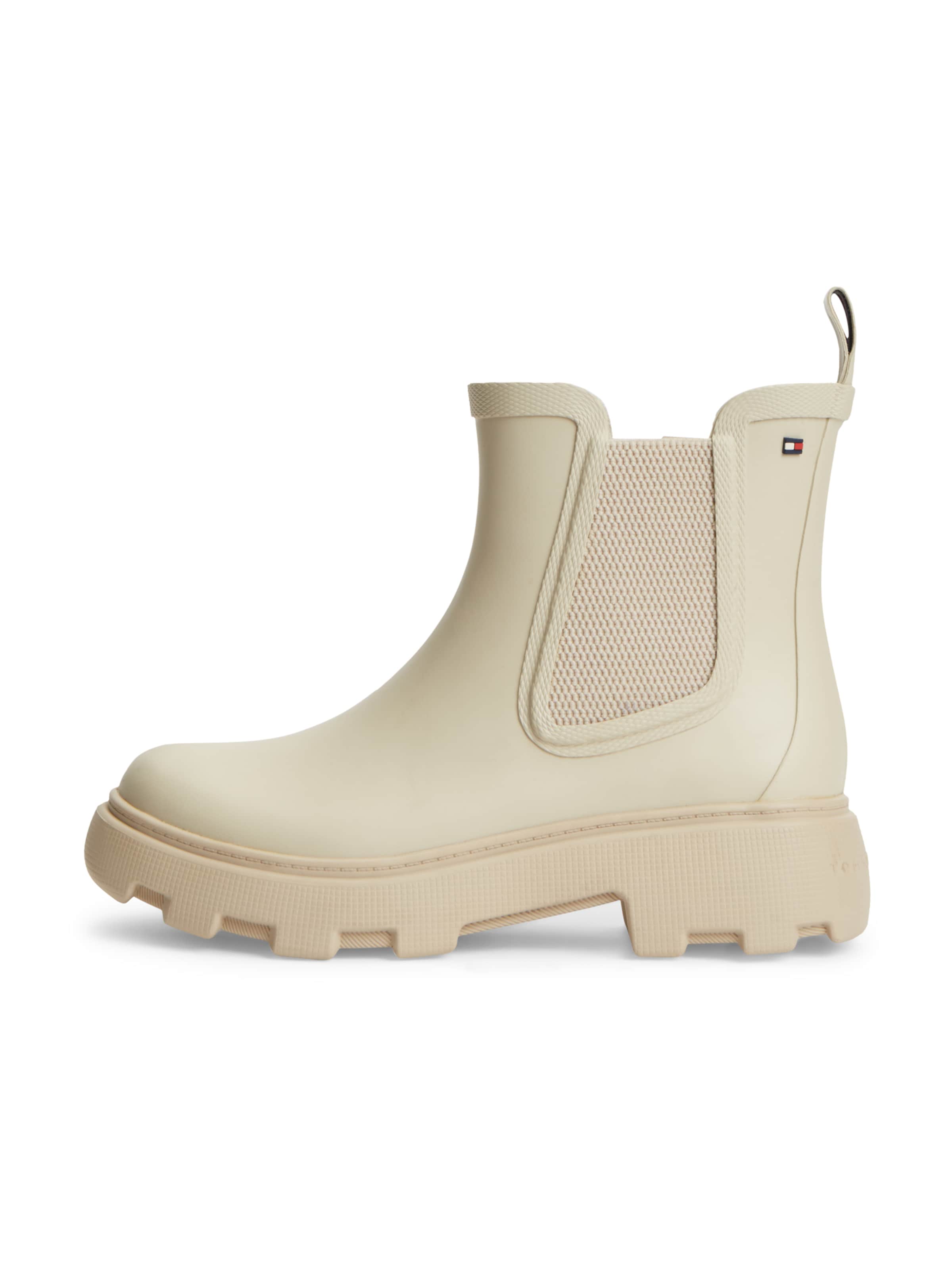TOMMY HILFIGER Botas de borracha em 36 em areia, Vista do artigo