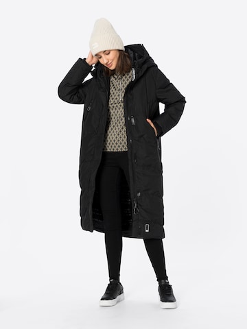 Alife and Kickin Winter coat 'JunaAK' in Black