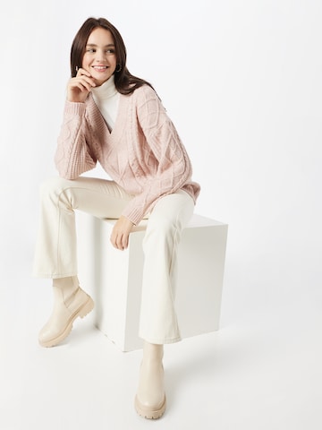 ABOUT YOU Pullover 'Juna' in Pink