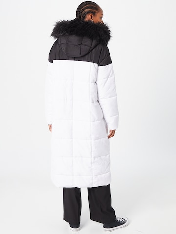 River Island Wintermantel in Wit