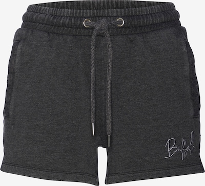 BUFFALO Kratke hlače za spanje | črna / bela barva, Prikaz izdelka