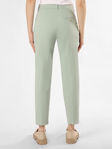 Regular Pantalon à plis 'Maron' BRAX en vert