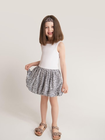 SATURNDAY - Vestido 'Balloon' en blanco