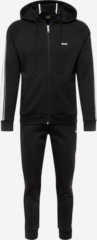 BOSS Green Sweat suit in Black: front