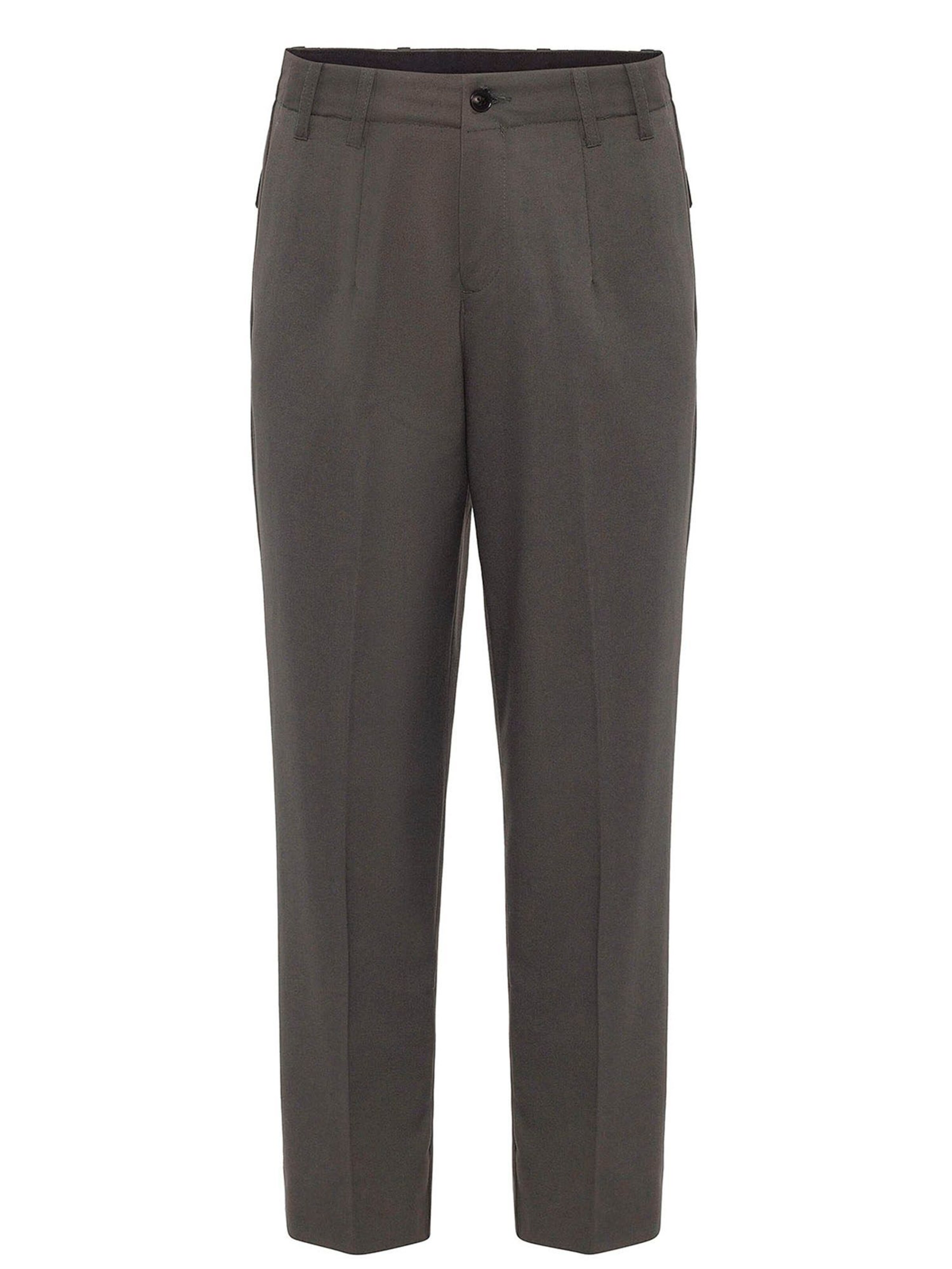 žalia Antioch Standartinis Kelnės su kantu: priekis