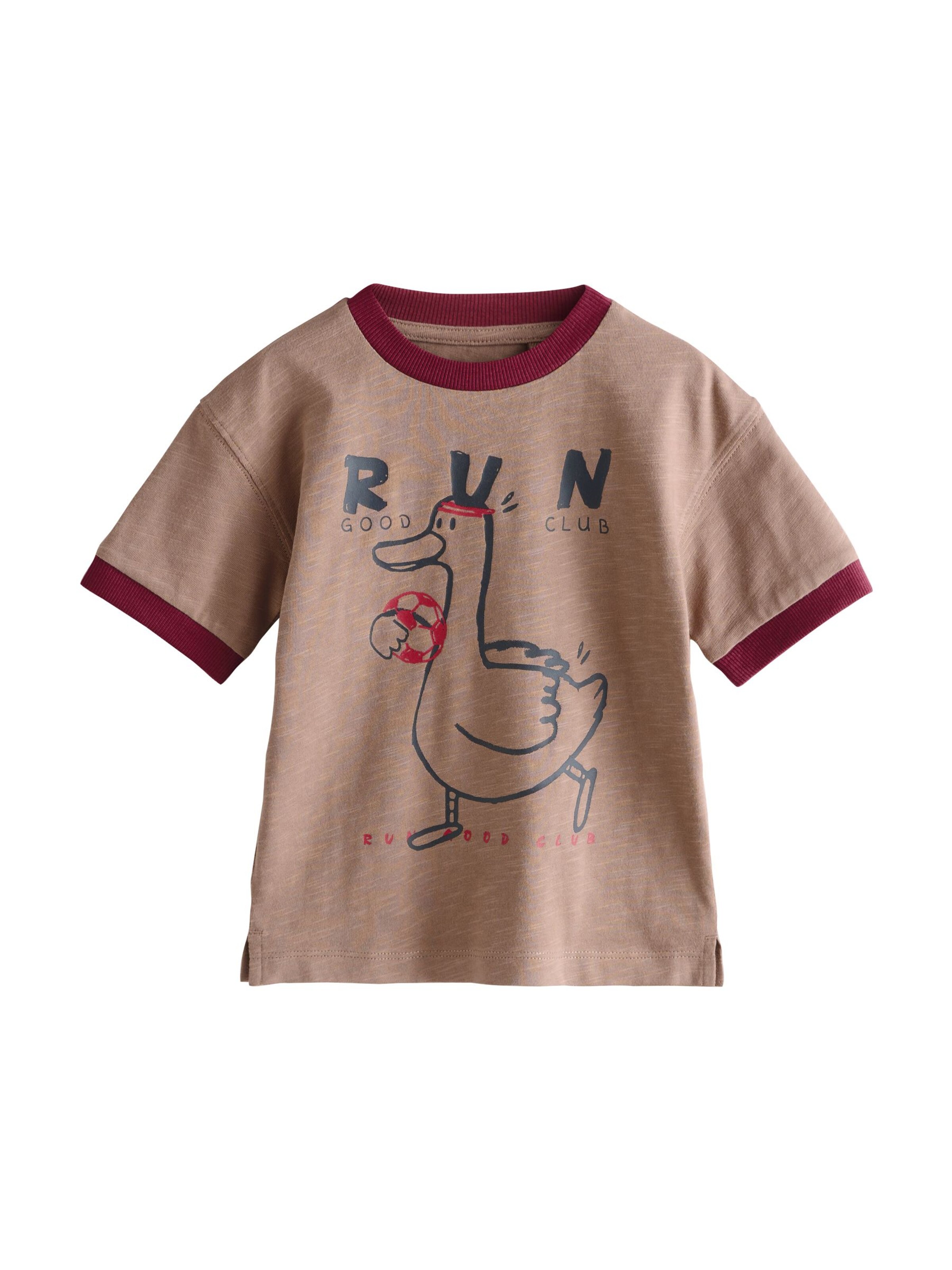 Next T-Shirt in Braun: Vorderseite