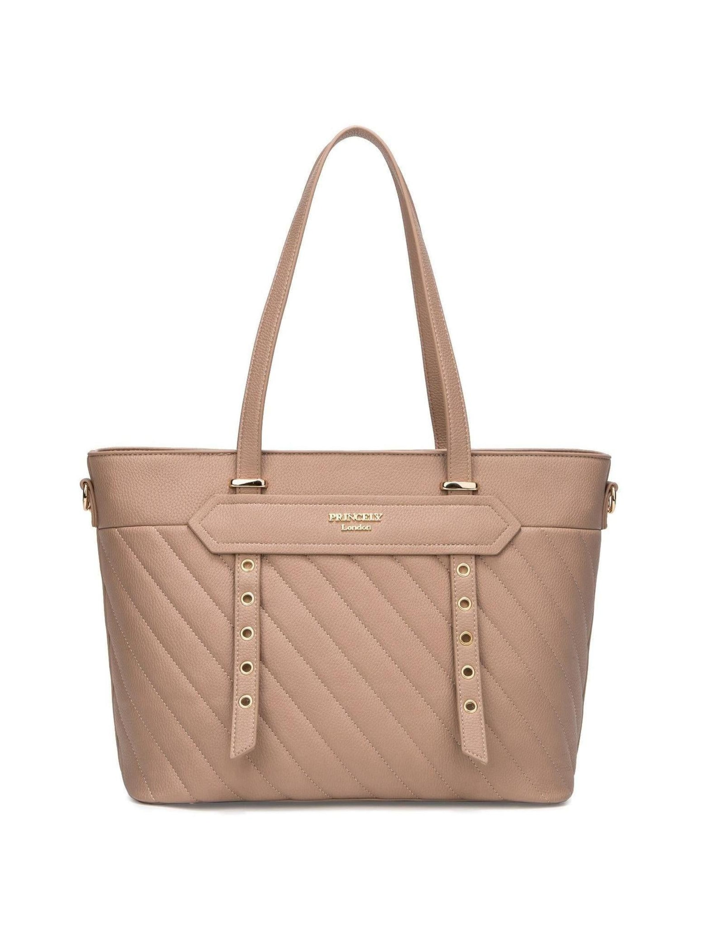 Princely London Shopper 'Naomi' in Brown: front