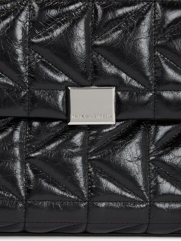 Borsa a spalla di Karl Lagerfeld in nero