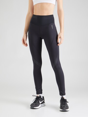 Champion Authentic Athletic Apparel Skinny Športne hlače | črna barva: sprednja stran