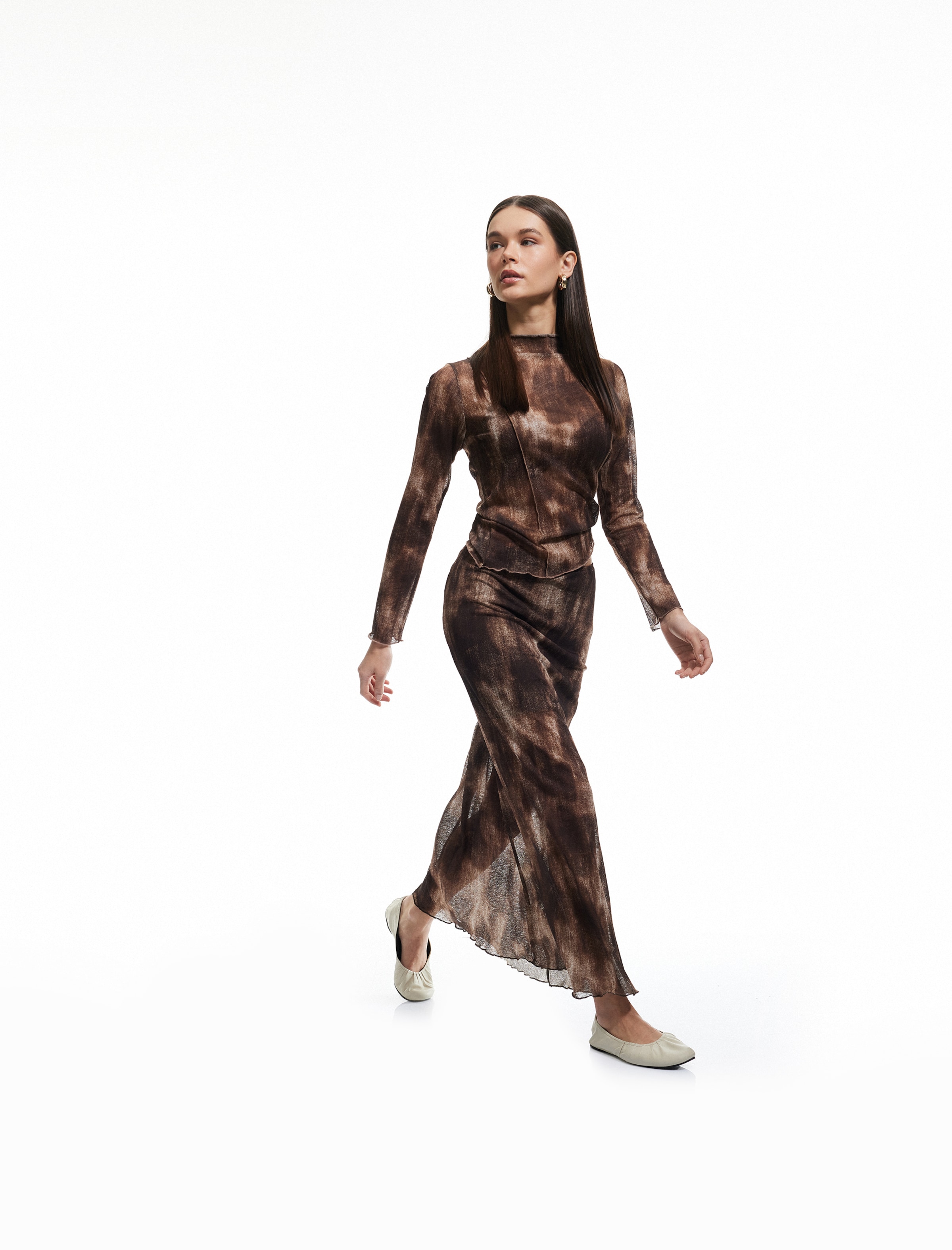 Koton Skirt in Brown