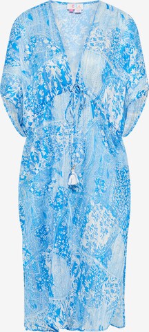 IZIA Beach dress in Blue: front