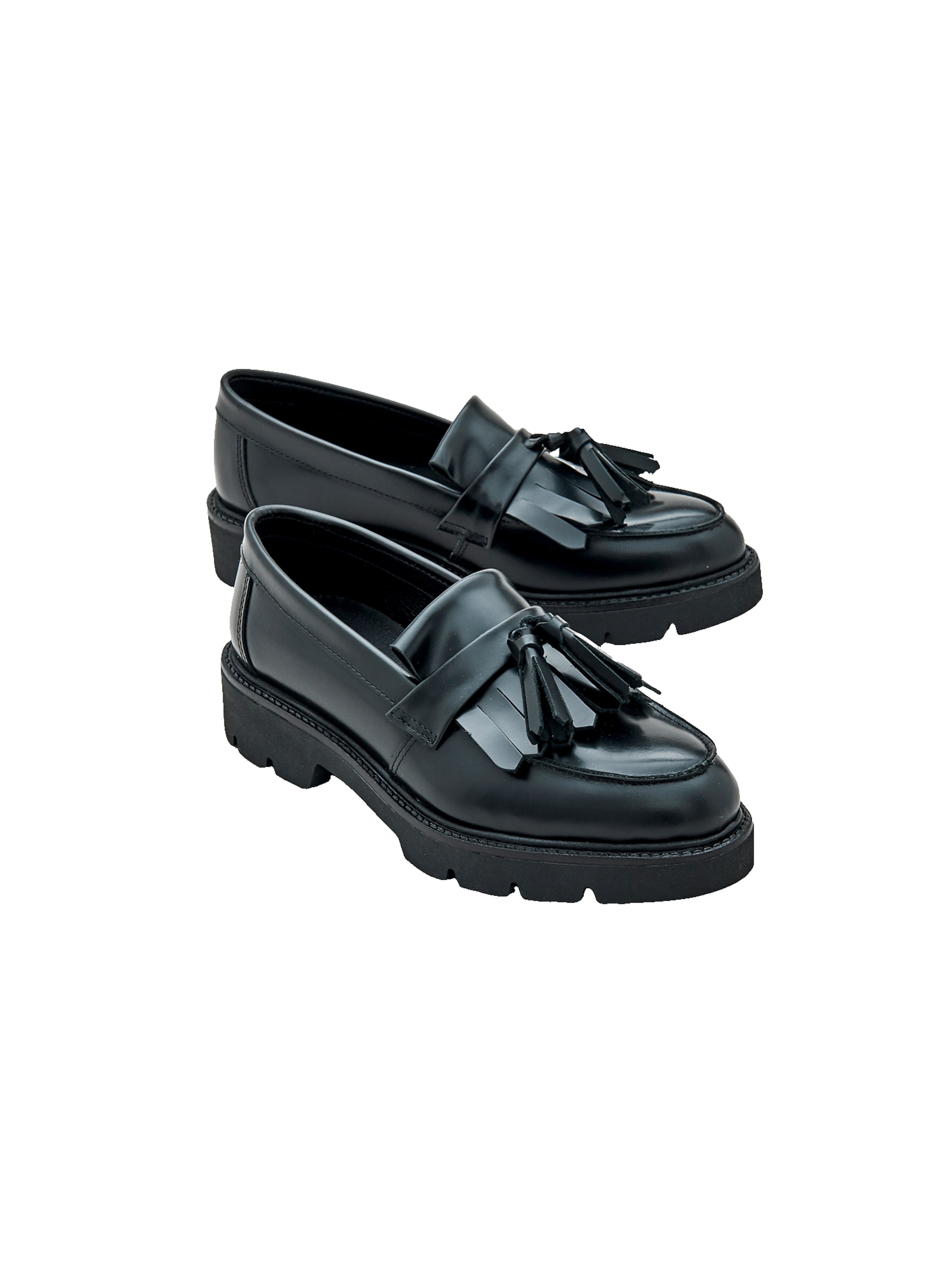 EDITED Halbschuhe 'Patrice' in Schwarz