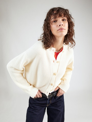 LEVI'S ® Cardigan 'Cat Cardigan' i beige: forside