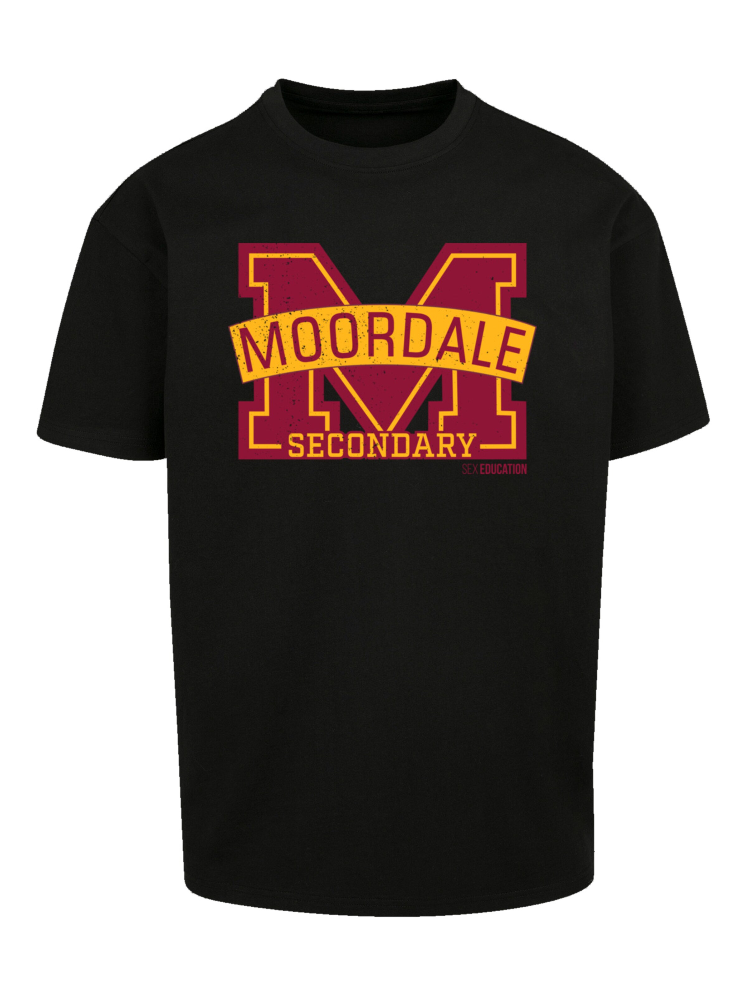 T-Shirt F4NT4STIC en noir : devant