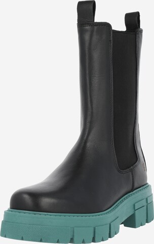 Apple of Eden - Botas Chelsea 'Cher' en negro: frente