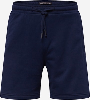 G-Star RAW Shorts in Blau: front