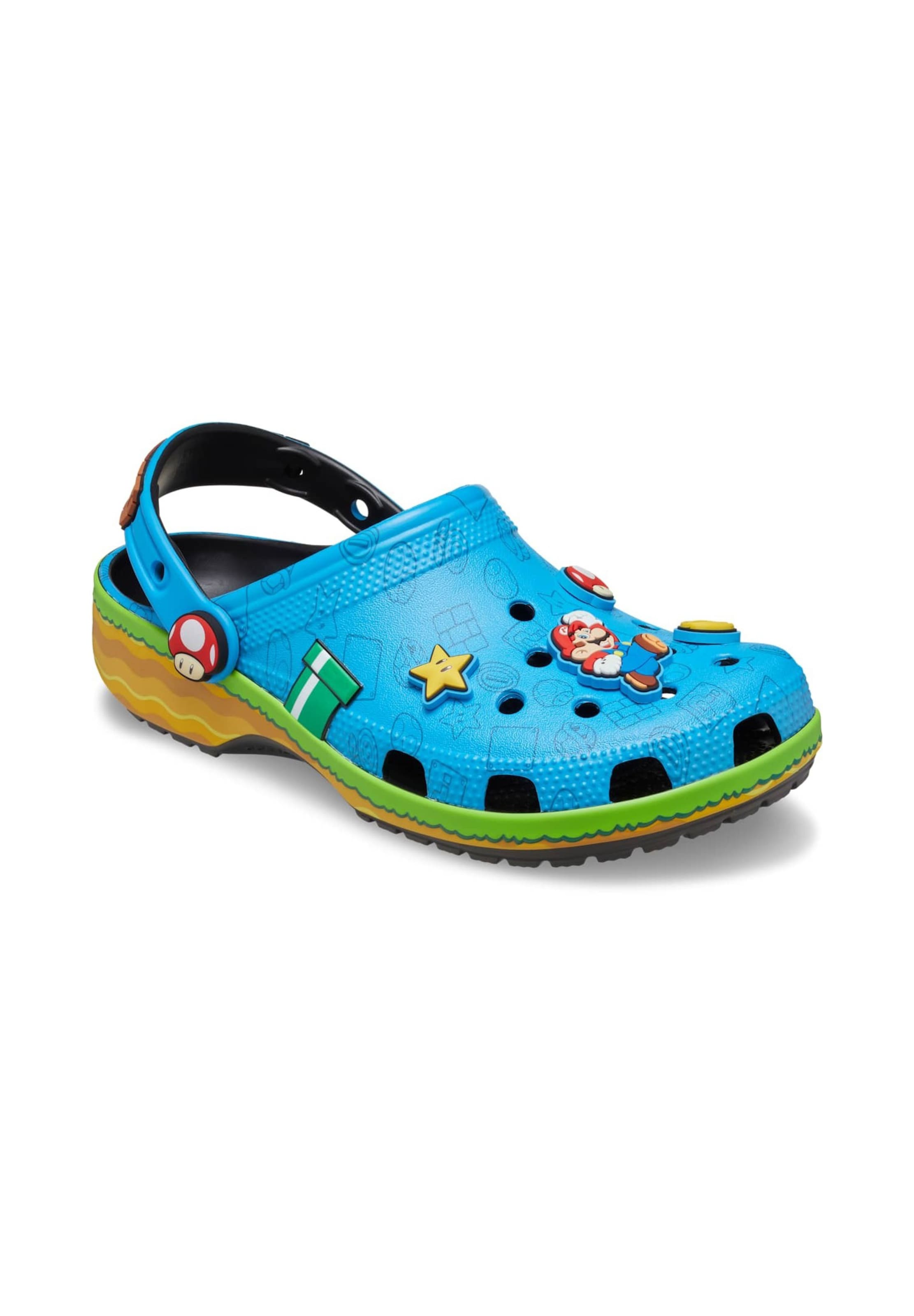 CrocsKlompe 'Super Mario' - plava boja: prednji dio