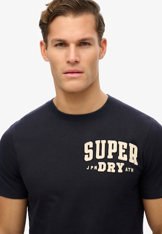 Superdry Shirt 'Athletic Vintage' in Blue