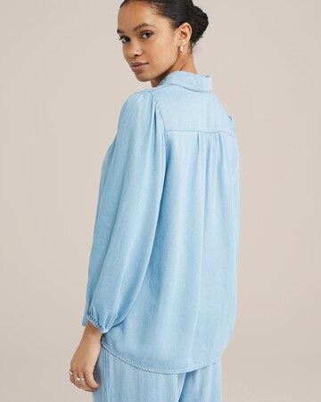 WE Fashion - Blusa en azul