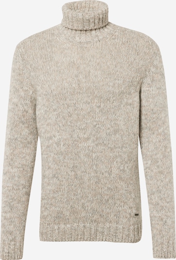 JOOP! Pulover '17 JK-27Valtino' u bež / siva / bijela, Pregled proizvoda