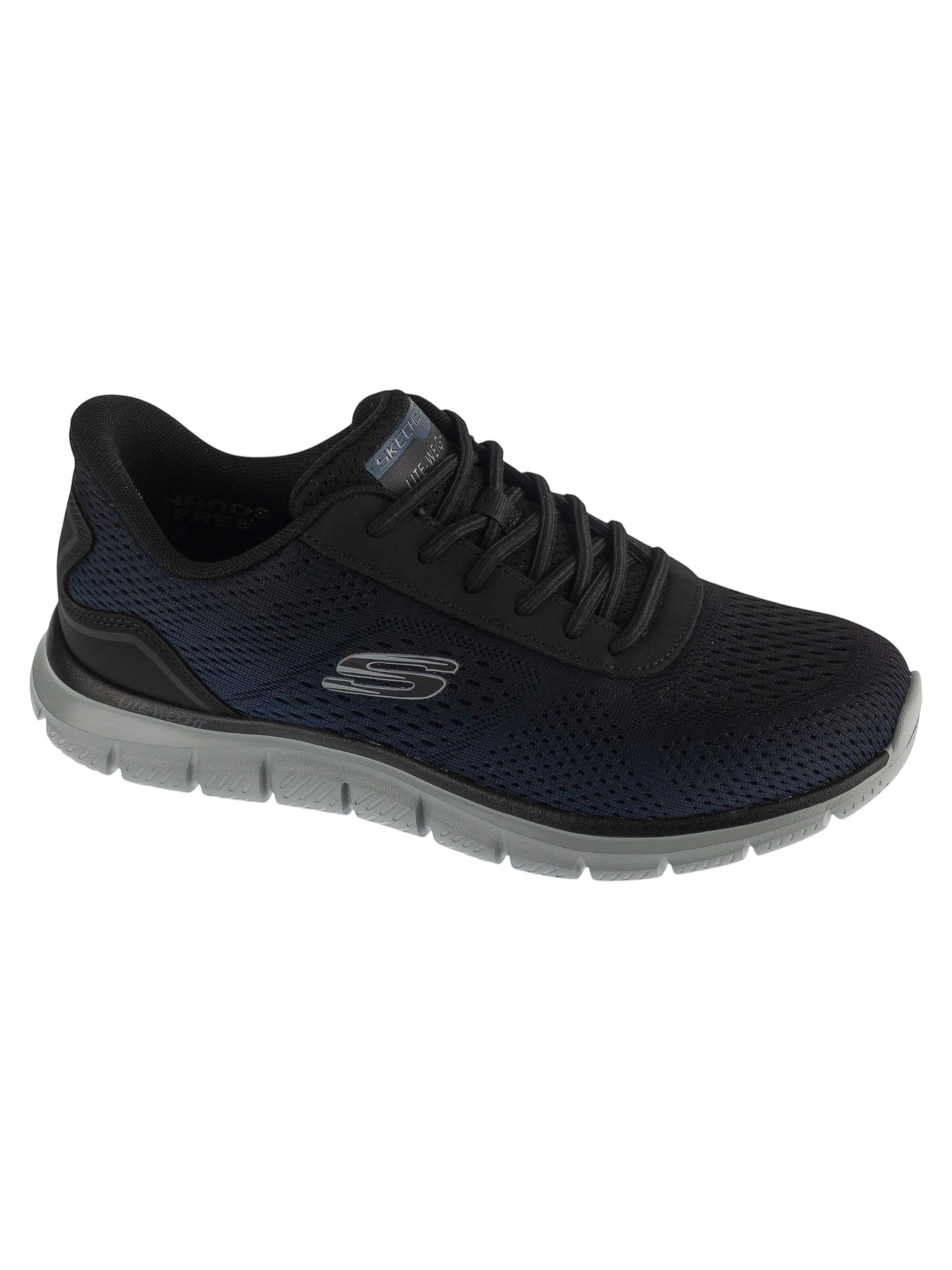 SKECHERS Sportschoen 'Skechers Slip-Ins: Track - Revno' in Blauw: voorkant