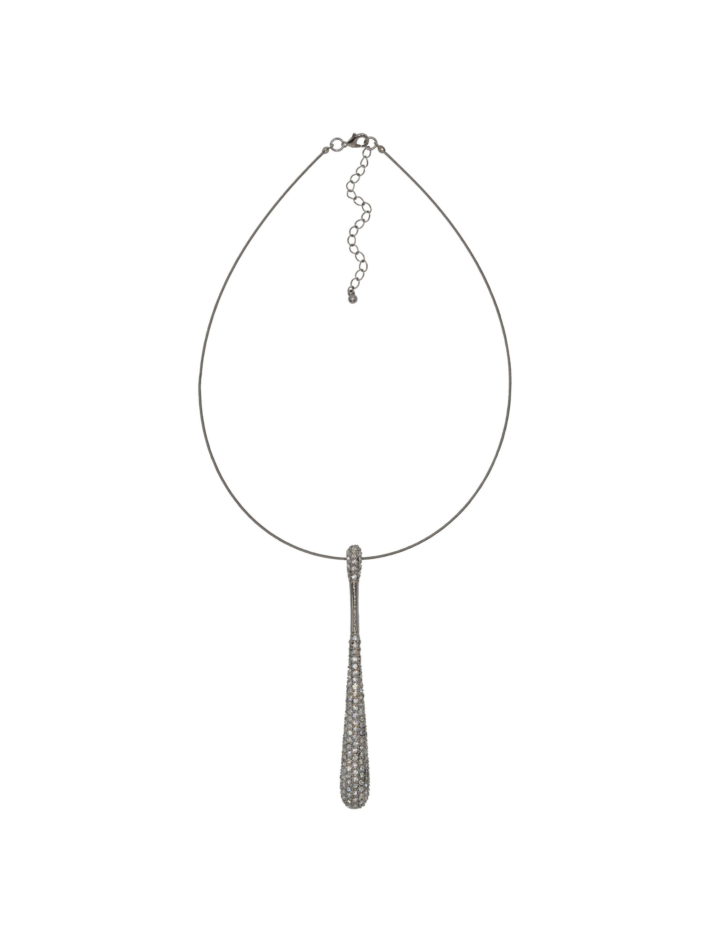 Steuer Kette in Silber: Vorderseite