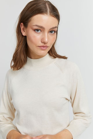 PULZ Jeans Sweater 'SARA' in White
