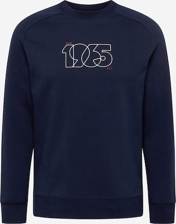 UNITED COLORS OF BENETTON Sweatshirt in Blauw: voorkant