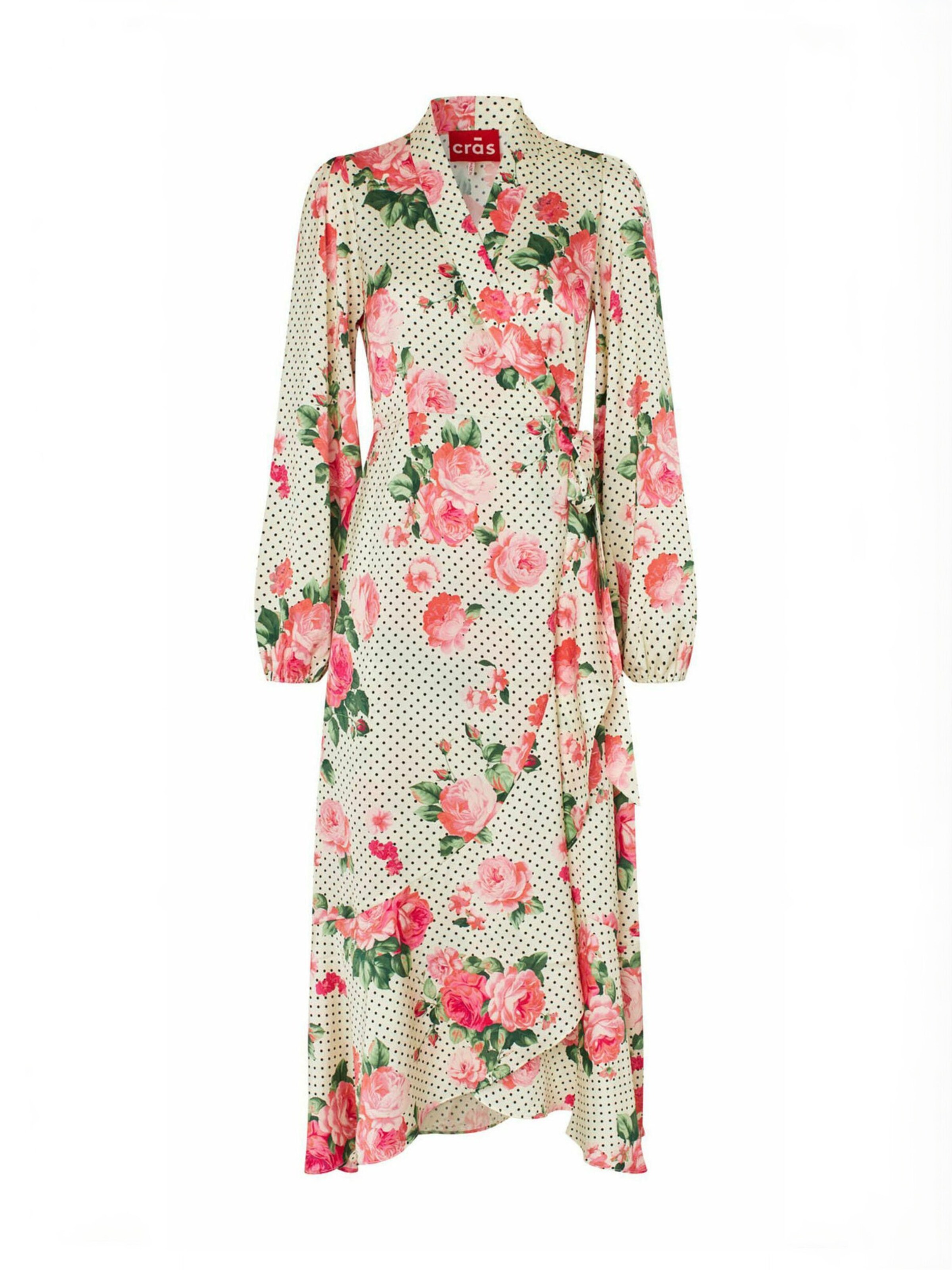 Robe ' Larecras ' Crās en rose : devant