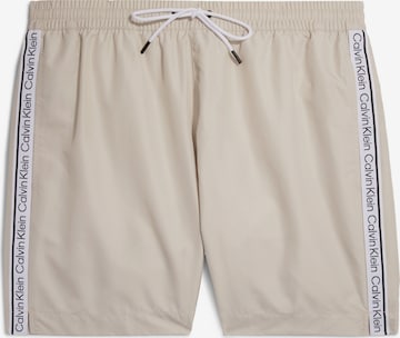 Calvin Klein SwimwearKupaće hlače - siva boja: prednji dio