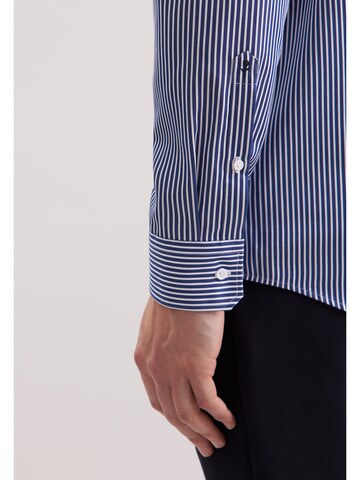 Coupe regular Chemise business SEIDENSTICKER en bleu