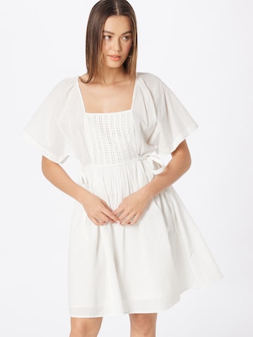 Robe 'JILLA' VERO MODA en blanc : devant