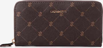 Lazarotti Wallet 'Palermo' in Brown: front