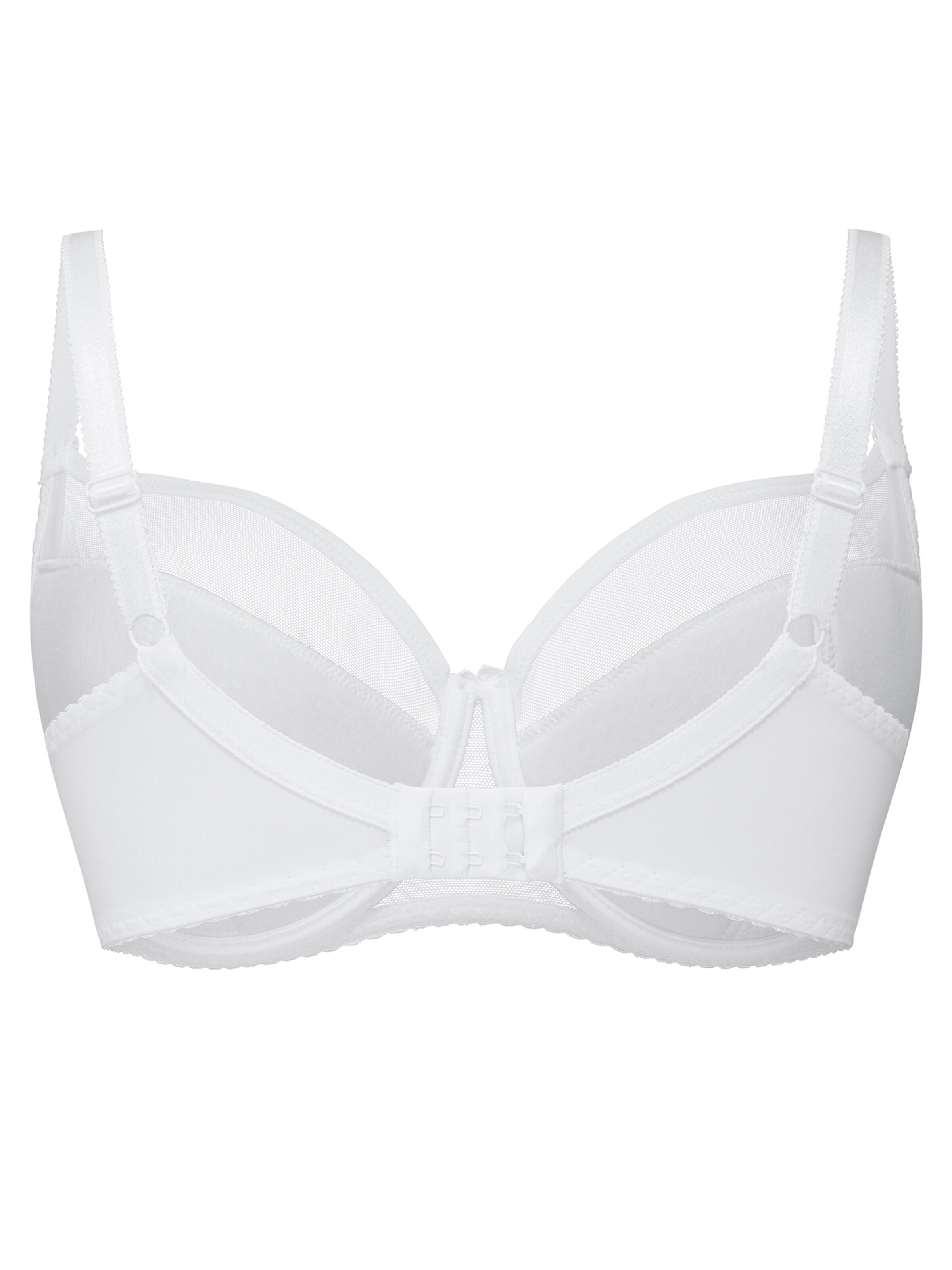 Azal T-shirt Bra 'Anita' in White