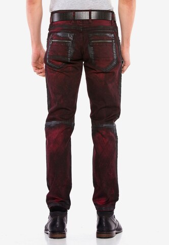 CIPO & BAXX Regular Jeans in Red