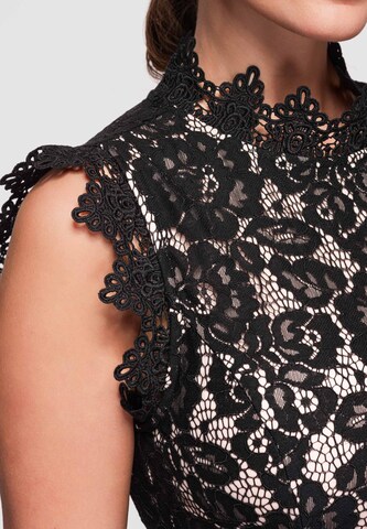 Robe de soirée Ombre en noir