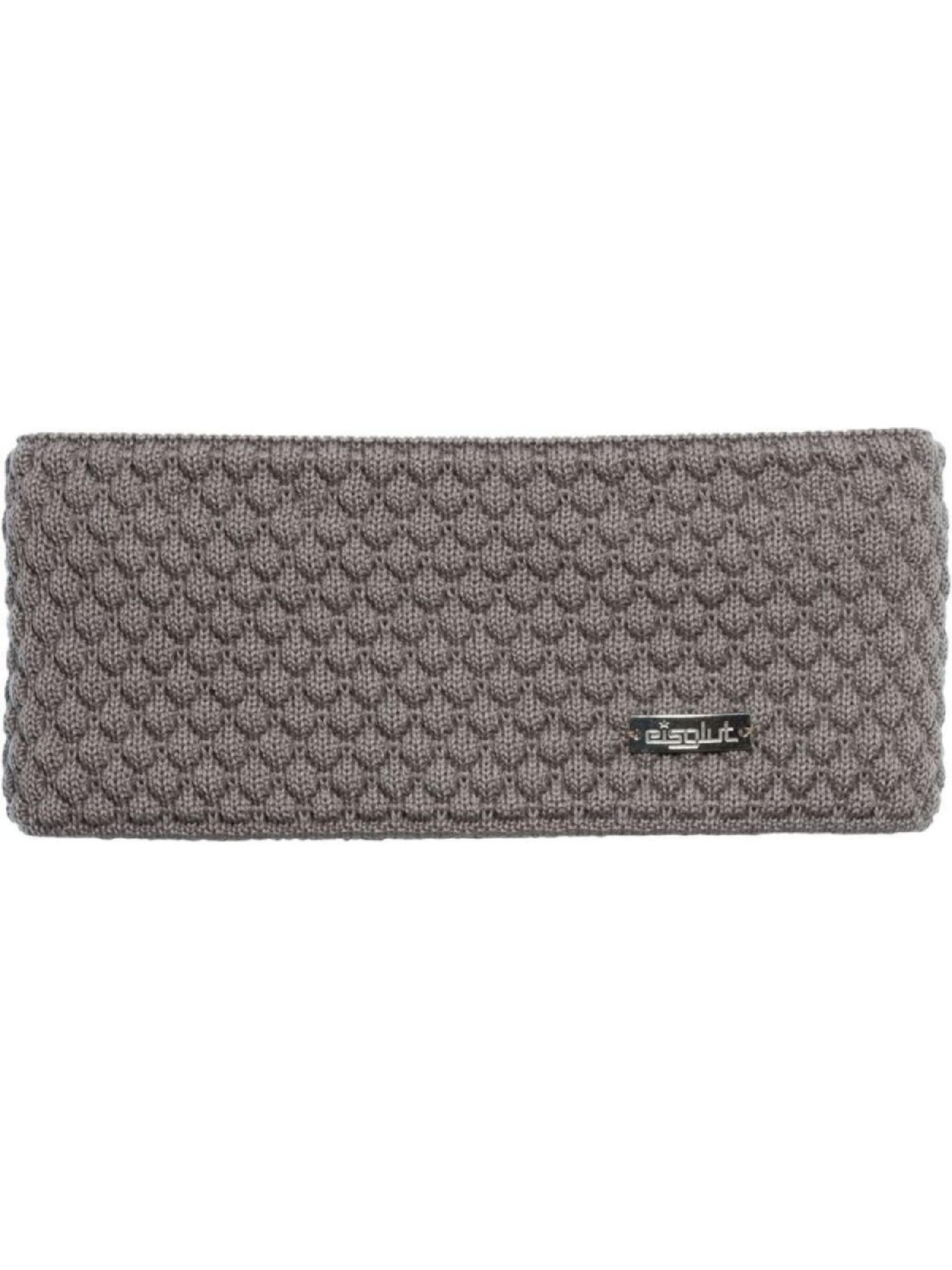 Bandeau 'Minal Merino' Eisglut en marron : devant